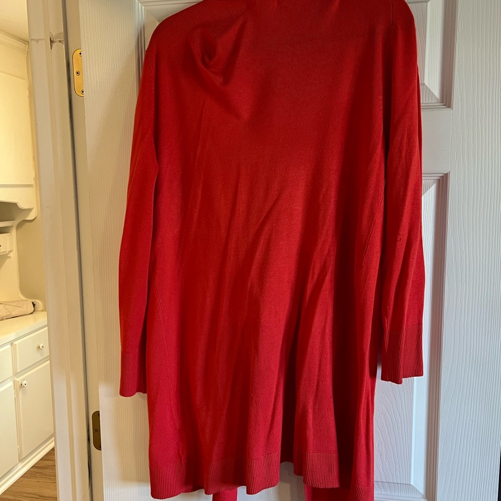 Joe Fresh Red Cardigan - image 8